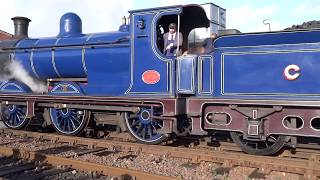 BoNess Steam Gala 41118 with Caledonian Railway locomotives 419 and 828 [upl. by Terrye245]