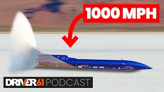 The Man Whos Building The 1000mph Car  Driver61 Podcast 16 [upl. by Sudoeht784]