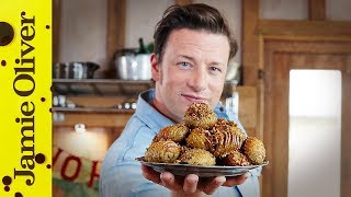 How to Make Roast Hasselback Potatoes  Jamie Oliver [upl. by Xela]