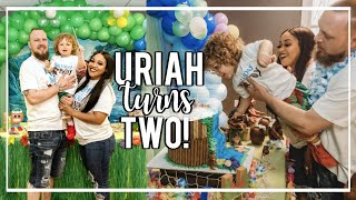 Uriahs turns Two Moana Themed Birthday Party NitraaBtv [upl. by Natika780]