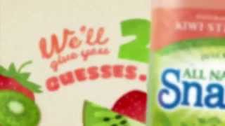 TV Commercial  Snapple Kiwi Strawberry  Whats In Our Snapple  Made From The Best Stuff On Earth [upl. by Acinnej137]