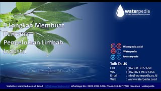 9 Langkah Membuat Rencana Pengelolaan Limbah Industri limbah pengolahan limbah [upl. by Annohsal]