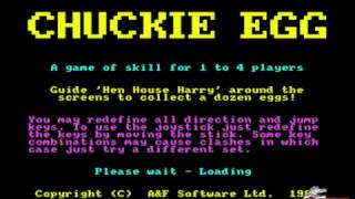 Amstrad CPC Chuckie Egg  Longplay [upl. by Dania]