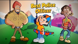 Chorr Police  Best police Officer  Animated Cartoons for Kids  Fun videos for kids [upl. by Einhpets]