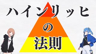 【AI解説】ハインリッヒの法則とは？ ーヒヤリハットー [upl. by Shevlo]