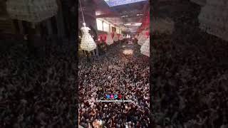 Labaik Ya hussain as Shirine Of imam Hussain as ytshorts shorts karbala imamhussain ytvideoes [upl. by Lehcor]