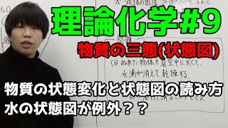 【高校化学】物質の三態（状態図）【理論化学9】 [upl. by Maffei]