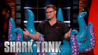 Shark Tank US  Tenikle Entrepreneur Only Has 39 In The Bank [upl. by Issi]