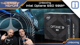 Intel Optane SSD 900P  Unboxing  Verse Report DeutschGerman [upl. by Leatri]