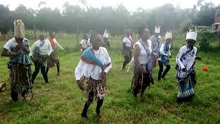 junior school performing a kisii folk dance [upl. by Ecnerwaled]