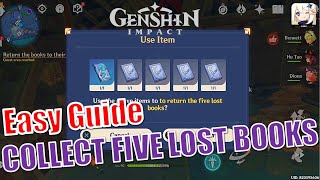 Full Guide Collection of Dragons and Snakes  Collect the Five Lost Books  Genshin Impact [upl. by Follansbee132]