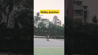 Volley on face tennis handposition tennistechnique tennislife [upl. by Chaim327]