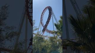 Viper ICONIC Loop  Six Flags Magic Mountain [upl. by Hoye246]