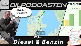 Elbil vs dieselbil vs benzinbil Chokerende besparelser afsløret [upl. by Ennahtebazile949]