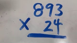 Multiplication 3 Digit by 2 Digit Examples [upl. by Enaillil613]