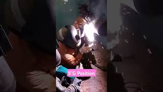 How do 5G position Arc weldingwelding weld welder viral trending bangladesh russia korean [upl. by Yttel694]