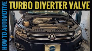 How To Replace Turbo Diverter Valve On A 20072016 Volkswagen Tiguan [upl. by Adikram350]