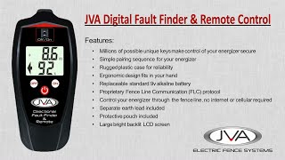 JVA Digital Fault Finder amp Remote Control [upl. by Milly315]