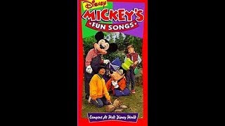 Mickeys Fun Songs  Campout at Walt Disney World 1994 full in HD [upl. by Ahsilaf947]