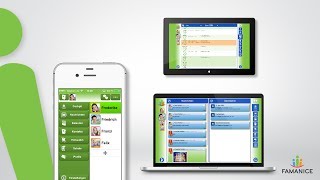 Die App mit Familienkalender FamilienChat Einkaufslisten Familienplaner [upl. by Neeleuqcaj]