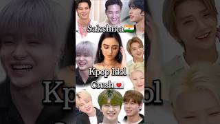 kpopidols crush on sugar🇮🇳😊😘chaleyakpop sakshmasrivastavjiminjoshuavjaybkaidoyoungkpopidol [upl. by Mook295]