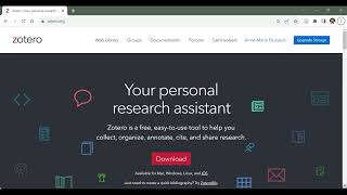 Zotero [upl. by Ilyssa]