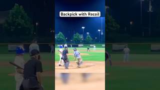 Catcher Recoil 😂 baseball [upl. by Onra]