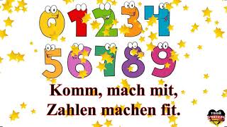 GERMAN Numbers Song 120  Zahlenlied Zahlen Lernen  Zahlen  RAP [upl. by Anthia]