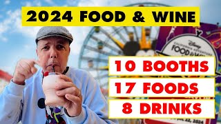 We tried EVERY FOOD and LOTS of drinks at the 2024 Food and Wine Festival [upl. by Namielus]