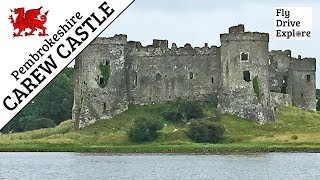 A Tour Of Carew Castle Pembrokeshire West Wales  Visit Wales [upl. by Susi]