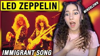 Led Zeppelin  Immigrant Song Live 1972  REACTION Singer amp Musician Analysis [upl. by Kcirrad]