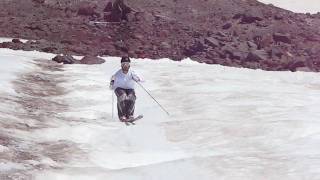 Summer Mogul Skiing on Mt Hood  August 2009 [upl. by Prisca691]