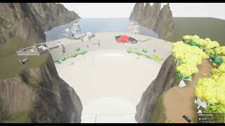 Dam level design demo [upl. by Anauqcaj]