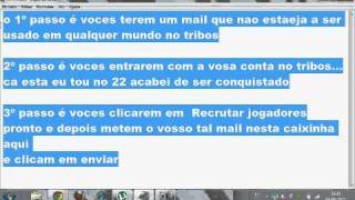 Como roubar pontos premium no tribos tribal wars etc [upl. by Alleuqahs]