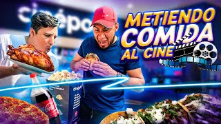 🍿METIENDO COMIDA EN EL CINE 🍗 [upl. by Laise]