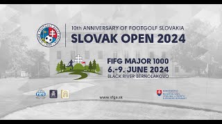 FootGolf  FIFG 1000  SLOVAK OPEN 2024 DAY 1 [upl. by Lerrehs6]