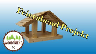 DIY Vogelhaus SchrittfürSchritt Anleitung zum bauen [upl. by Rossi687]