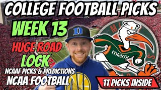 College Football Picks Today Week 13  Free College Football Picks Week 13  NCAAF 11232024 [upl. by Yblek373]