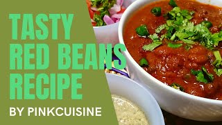 Tasty And Easy Red Beans Recipe [upl. by Annair400]