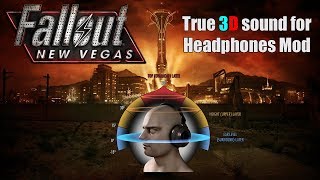 True 3D Headphone Sound for Fallout New Vegas HRTF mod 🎧 [upl. by Douglass]