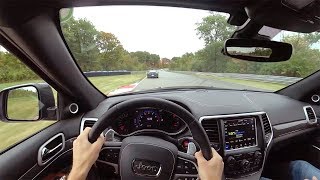 2018 Jeep Grand Cherokee Trackhawk  POV First Impressions Binaural Audio [upl. by Nomelif897]