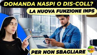 Domanda NASpI o DISCOLL❓ La nuova funzione INPS per non sbagliare [upl. by Malinda]