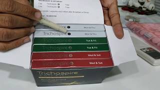 Dosage of Trichospire Hair Kit  In Hindi [upl. by Stace182]