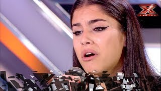 Con solo 16 años emociona al jurado a ritmo de Christina Aguilera  Inéditos  Factor X 2018 [upl. by Tommi]