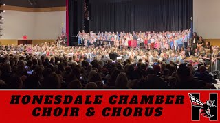 HHS  2024 Celebration of Music  Songs  Chamber Choir  Chorus  “Just Sing” Trolls World Tour [upl. by Anallise]