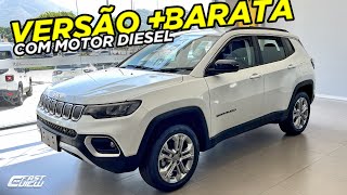 NOVO JEEP COMPASS LONGITUDE 20 TURBO DIESEL 4X4 2022 É ALTERNATIVA PARA FIM DO RENEGADE DIESEL [upl. by Earased982]