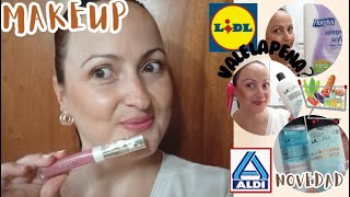 🔥MAQUILLAJE DIARIO LABIAL💄 KIKO COMPRA VARIADA 🛒LIDL ALDI RUTINA DOBLE LIMPIEZA🧴 PRODUCTOS LACURA [upl. by Ness]