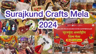 सूरजकुंड मेला 2024 फ़रीदाबाद 😍😍 II Surajkund Mela 2024 II Surajkund Crafts Mela 2024 [upl. by Nisa933]