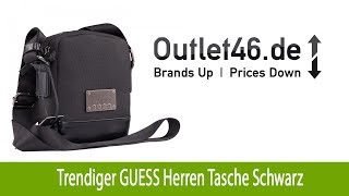 Trendiger GUESS Herren Tasche online Schwarz  Outlet46de [upl. by Eneluqcaj727]