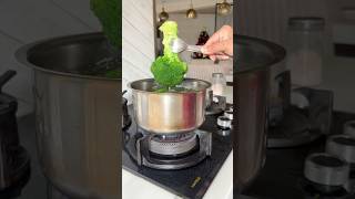 Creamy Broccoli Bites ASMR recipe ytshorts ashtrixx [upl. by Nottage]